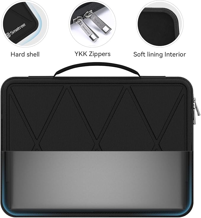 Smatree Hard EVA Protective Sleeve Bag and Case Compatible for 15.6 inch ASUS TUF Gaming A15 2024/2023 Laptop, for 15.6 inch ASUS TUF Gaming F15 2022/2021 Carry Travel Case Waterproof Sleeve (X8288)