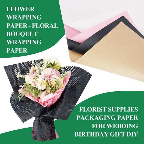 Honeycomb Packing Paper | 12" x 200' Eco-Friendly Cushioning Wrap for Moving & Shipping - White