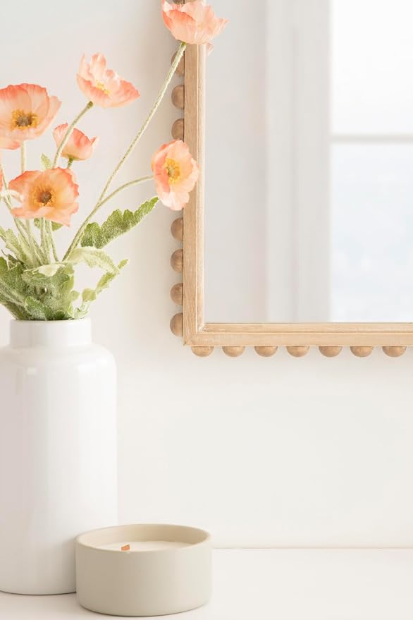 Kate and Laurel Beadbrook Modern Beaded Arched Mirror