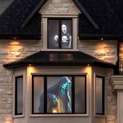 60” x 106” Holographic Rear Projection Screen - Portable & Foldable Anti-Crease Design for Indoor Use