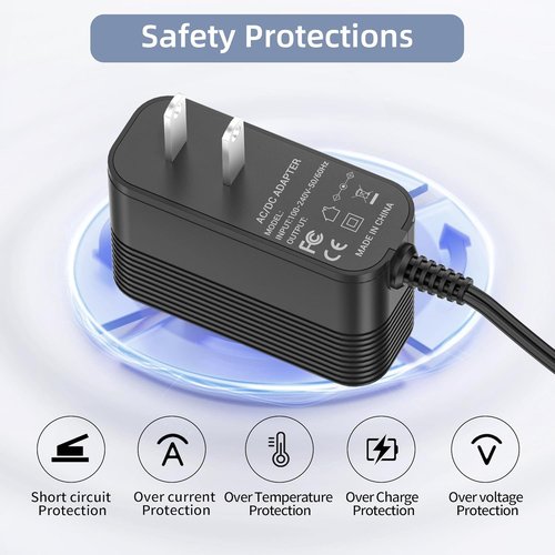 Brother 5V Charger - Replacement Power Supply for ADS-1700W, ADS-1300, ADS-1250W, ADS-1200, ADS-1190