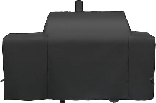 i COVER Grill Cover for Oklahoma Joe's Longhorn Combo Charcoal Gas Smokers & Grills Protection Heavy Duty Waterproof Patio Outdoor Canvas Barbeque BBQ Smoker Covers