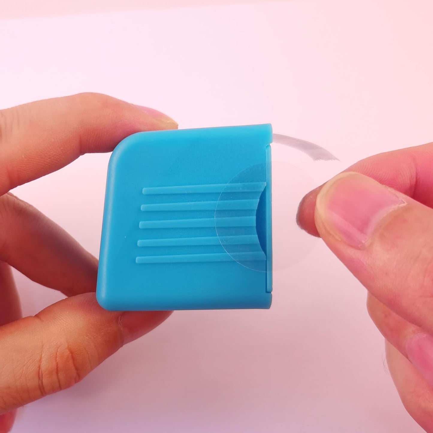 Skiennix Stamp Roll Dispenser - Effortless Labeling Solution for Home or Office | Compact Design