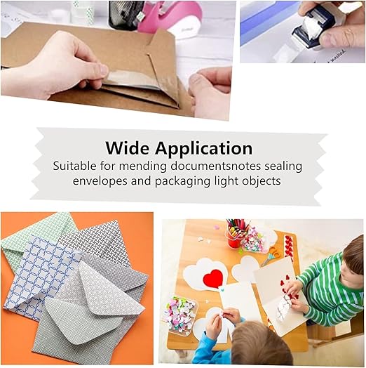 WUKAKA 24 Pack Transparent Tape Clear Tape Refills Rolls Each Roll 3/4 x 1000 Inches, 1 inch Core, for Office, Home, School