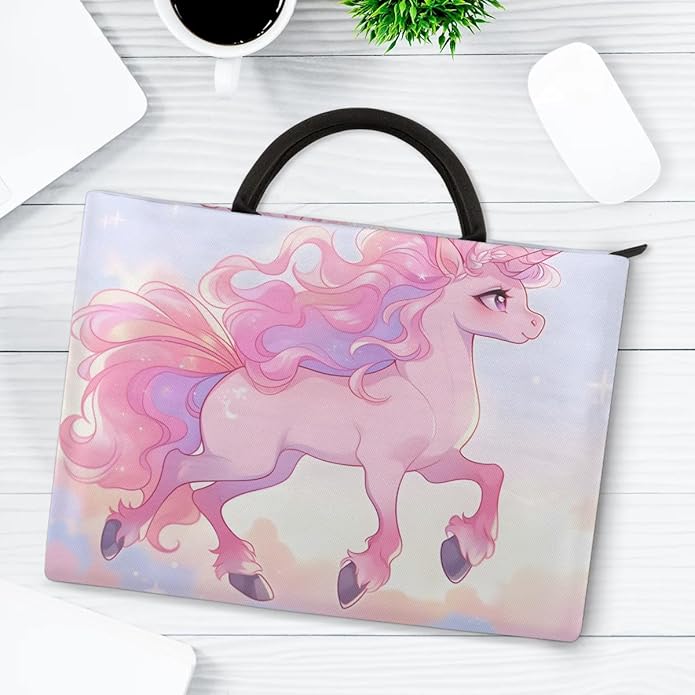Hsnar 15.6 Laptop Case Briefcase Handbag with Accessory Pocket Slim Laptop Bag Laptop Sleeve