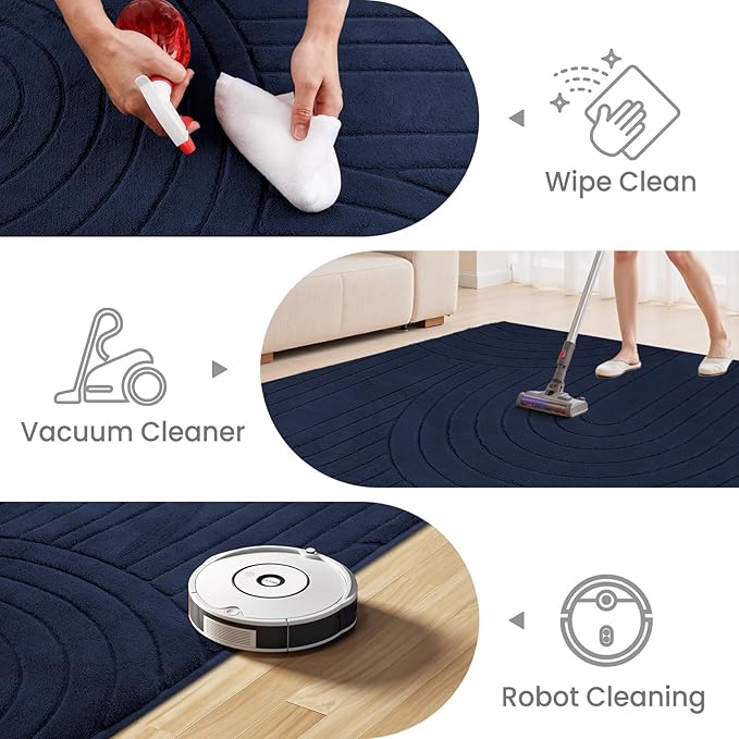 Sour Lemon Area Rugs 9x12 Living Room,Soft Large Area Rug Indoor Modern Carpet for Bedroom， Machine Washable Area Rug Non-Slip Rug Carpet for Kids Home Dorm Under Dining Table Office Decor Aesthetic