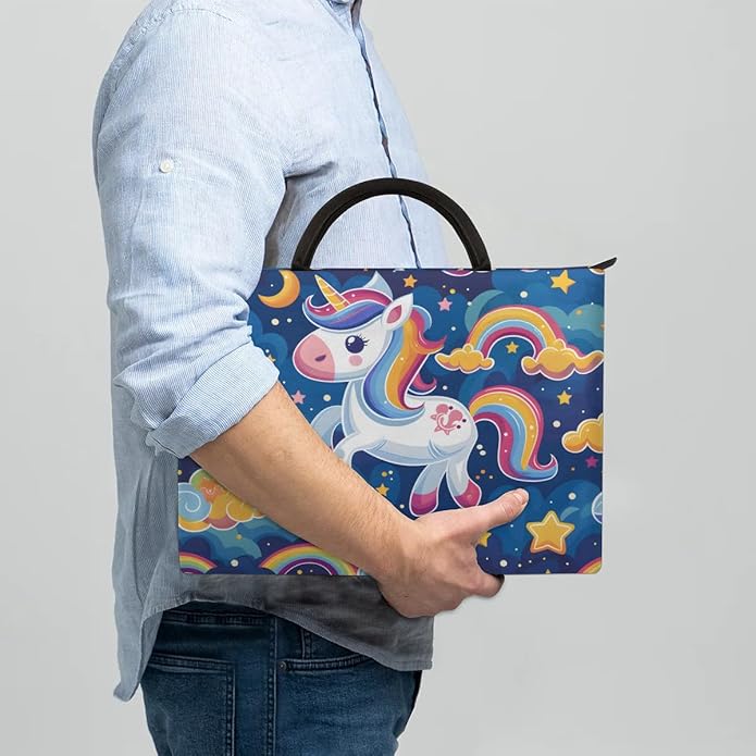 Hsnar 15.6 Laptop Case Briefcase Handbag with Accessory Pocket Slim Laptop Bag Laptop Sleeve