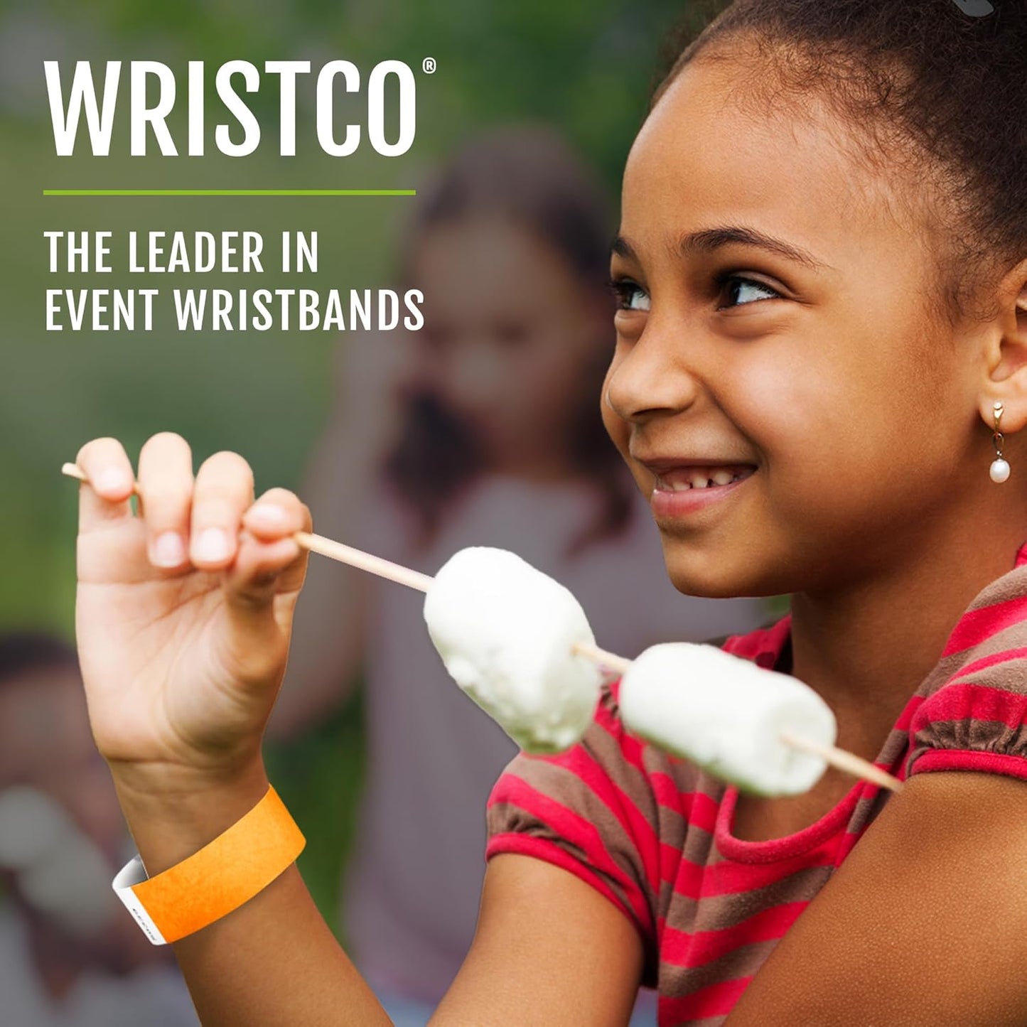 WristCo Black Tyvek Wristbands - Comfortable, Tear-Resistant Paper Bracelets for Events | 600 Count