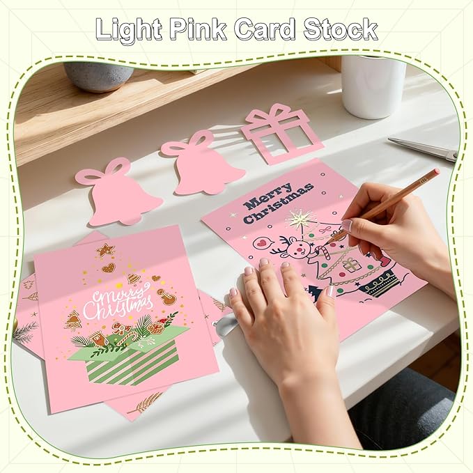 40 Sheets Cardstock 8.5x11, 65lb Pink Card Stock, Construction Paper, 180gsm Thick Printer Paper for Printing, Painting, Card Making, Kids School Supplies,Party Decorations