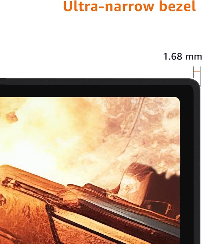 Amazon Basics 24 Inch (23.8 inch viewable) Gaming Monitor, FHD 1080P, 165Hz, VESA Compatible, Adaptive sync, 1ms Response, Black