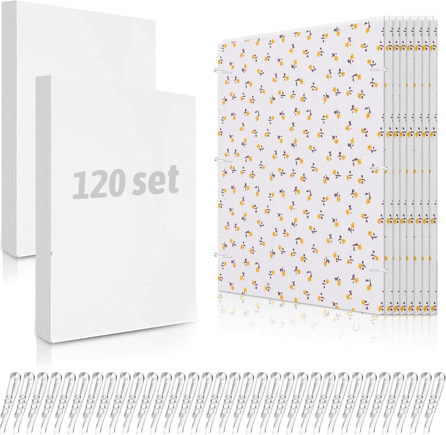 Skiennix Fabric Organizer Boards - Thickened Backing for Comic Books | 7.5 x 10.6 Inch Size
