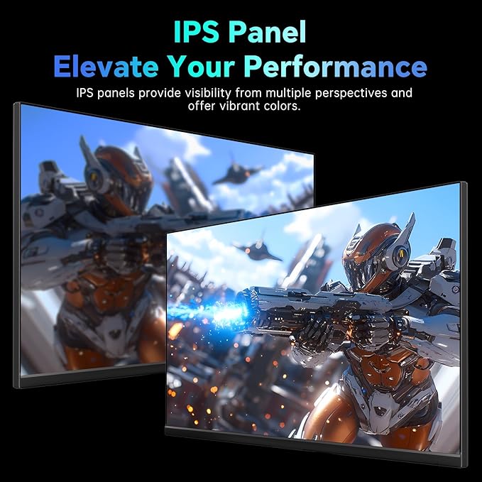 KTC 24.5 Inch FHD 100Hz IPS Computer Monitor, 1080P Eye Care PC Gaming Monitor, Adaptive-Sync, Low Blue Light, HDR, VESA Mount with HDMI VGA for Home Office, H25B7