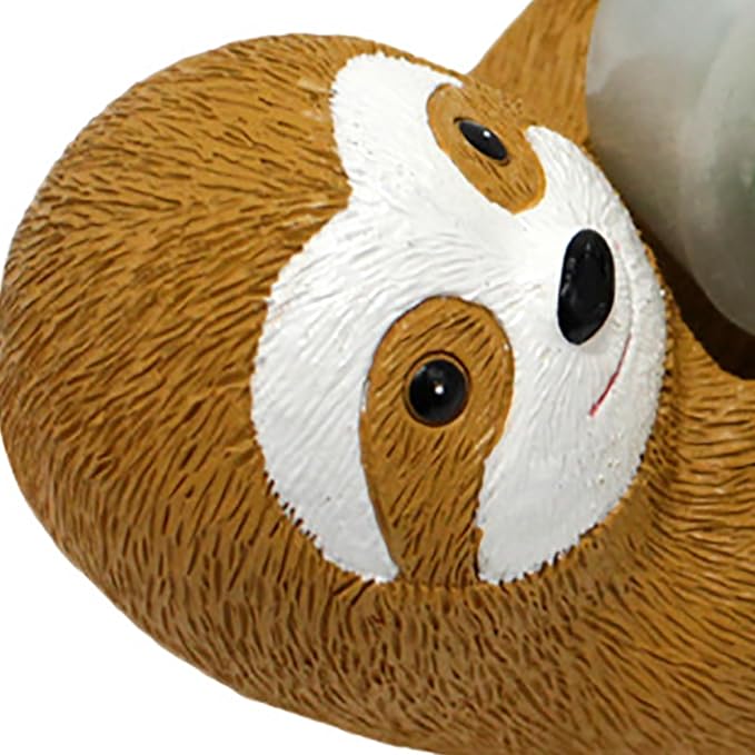 Sloth Tape Dispenser, Cute Desk Tape Holder, Adhesive Tape Cutter with High Toughness Material, Fun Office Stationery for Home School Office Use, Portable and Decorative