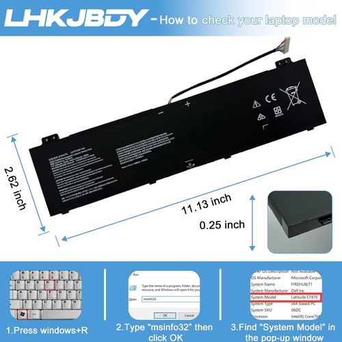Acer AP20A7N Laptop Battery Replacement - High-Performance Power for Predator Triton 300 SE