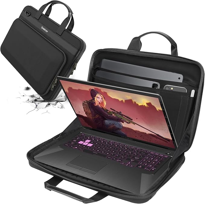 Smatree Heavy Duty Hard Case for 16 inch Lenovo Legion Pro 7/7i/5i/5 Gen 8, for Legion 5 Pro Gen7/ Slim 5i Gen8/ Slim 7i Gen8/7, for 15.6 inch Lenovo IdeaPad Gaming 3 Laptop (A800)