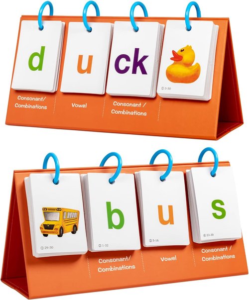 Alened Sight Words Flash Cards - Phonics Learning Tools for Kindergarten | CVC Word Games & Activities