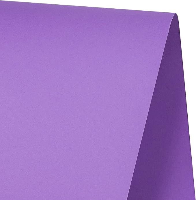 RUSPEPA 30"x 393"(32.8') Dark Purple Kraft Wrapping Paper Large Jumbo Roll, Recyclable Purple Gift Wrap Paper for Birthday Gift Wrapping, Table Covering, Kids Art Crafting, Bouquet Flower, 80GSM