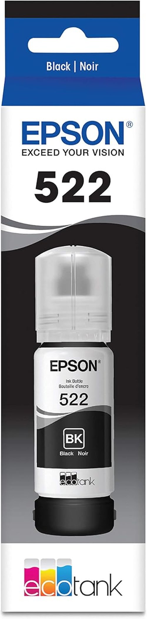 Epson EcoTank ET-2800 Wireless All-in-One Printer - Cartridge-Free, Ultra-High Capacity Ink, Black