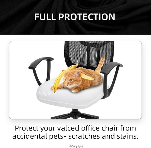 DIVA EN CAMINO DEC Universal Spandex Computer Chair Slipcover - Stretchable & Washable Pet Protector Cover