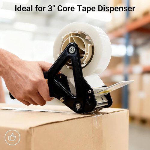 Mukawa Heavy Duty Packing Tape - 12 Rolls of 2.7mil Thick Clear Tape | 720 Yards, 1.88" x 60 Yards Each Roll, Holds 100 Pounds