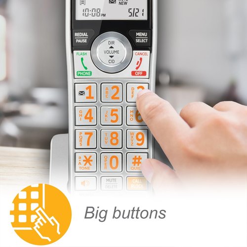 AT&T CL80107 Additional Handset - Compatible with CL82x07, CL82x57, CL82x67, CL83x07, CL84x07 Series