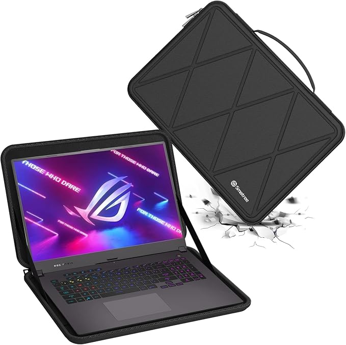 Smatree Hard EVA Protective Sleeve Case Compatible for 13.4 inch ASUS ROG Flow X13 2023, Waterproof and Anti-Shock Notebook Bag (Not Fit with Other 13.4 inch Laptop) (X8025T)