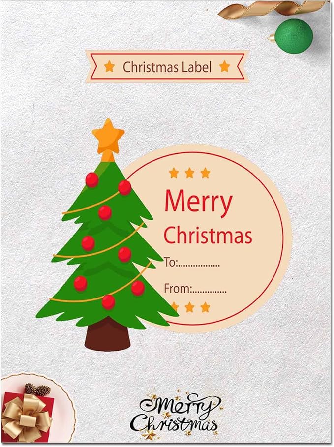DUGUTUL Thick Christmas Stationery Paper, Holiday Letters, Printer Paper, 48 Sheets, 8.5 x 11 Inch (J-1)