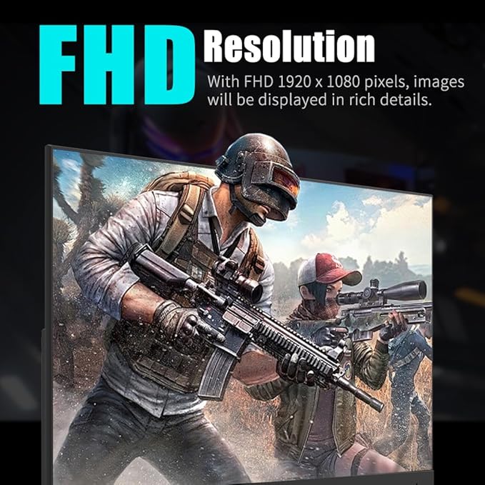 Viewedge Gaming Monitor 24 Inch FHD 144hz, IPS 1ms 1080p Computer Monitor with 110% sRGB, Bluelight Filter, HDMI & VGA Port, Support Wall Mount