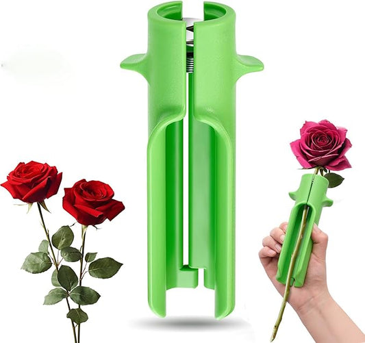 Rose Thorn Stripper Tool Thorn Remover for Roses and Garden Flowers, Leaf and Stem Cutter, Floral Arrangement Tool, Easy and Safe Plant Pruning for Home Garden and Flower Shop