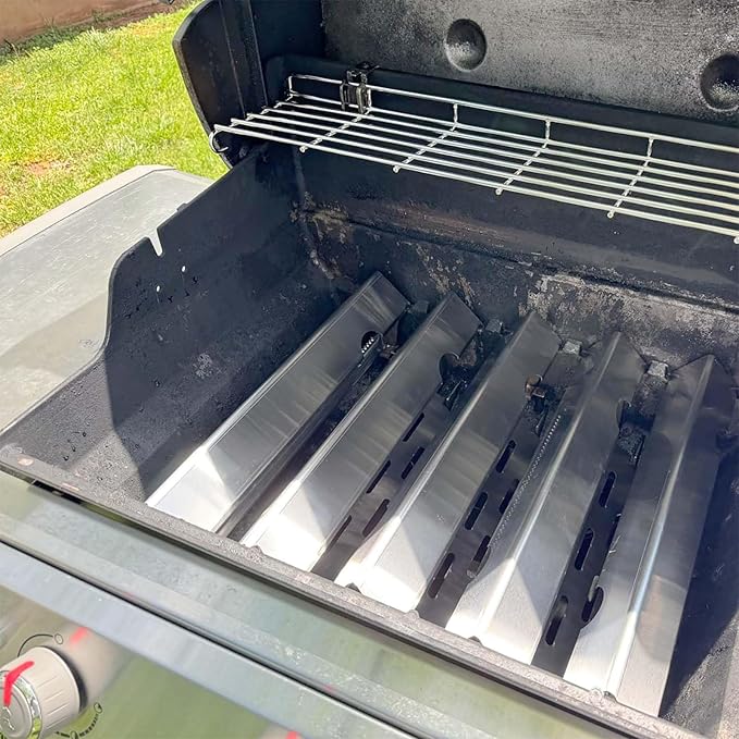 Genesis ii Flavorizer Bars Heat Deflector Grill Replacement Part for Weber Genesis 2 Grill Parts GS4 Flavor Bars II/Lx 300 Series ii E-310 ii S-310 ii SE-310 E-315 S-335 Weber 66795 66032 66685 66040