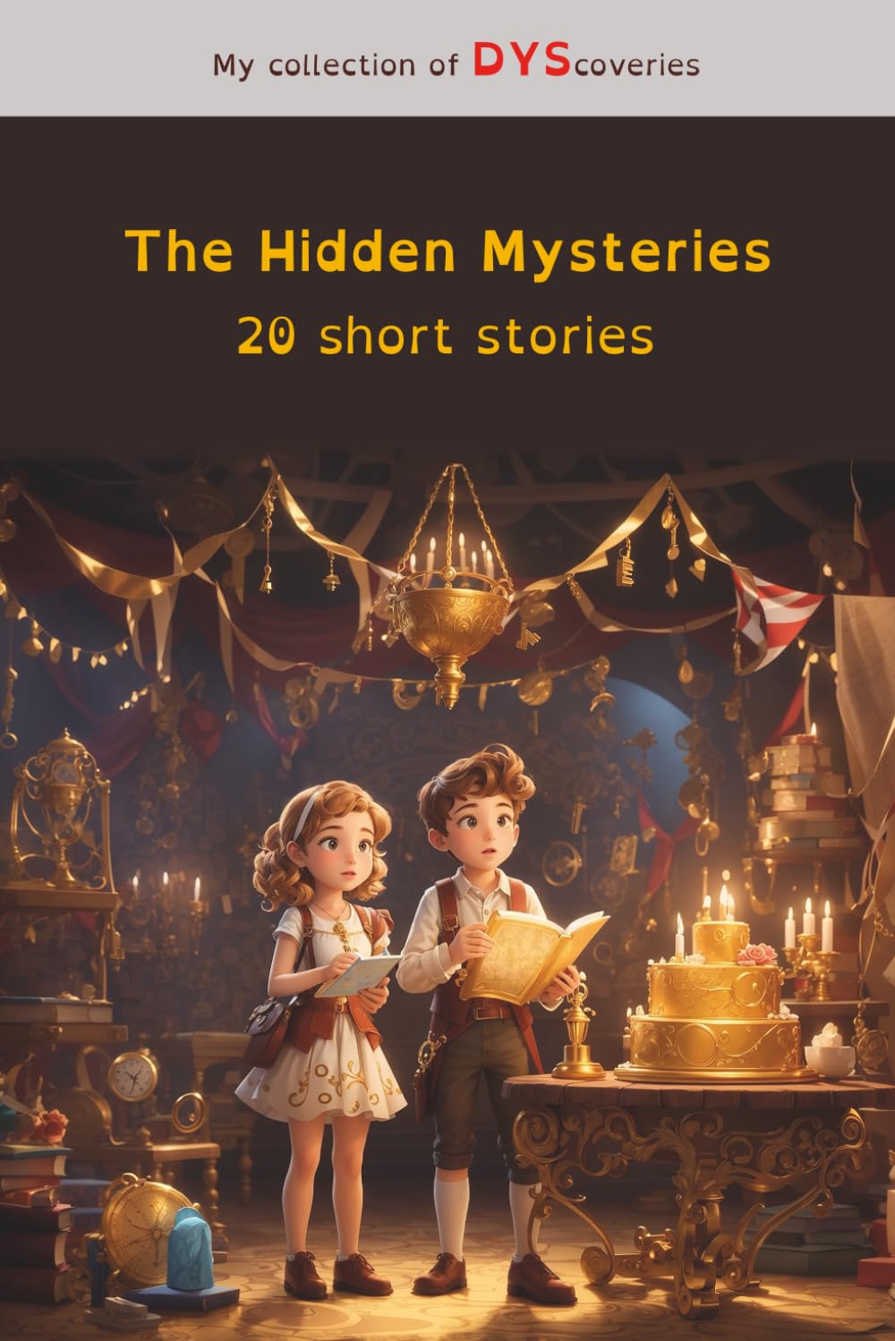 DYScoveries | The Hidden Mysteries - 20 Engaging Short Stories for Children with Dyslexia - Color-Coded Syllables