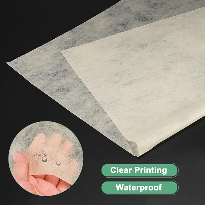 M METERXITY 114-Sheet Korean Cotton Wrapping Flower Paper, 11.8 Inch/ 30cm Waterproof Floral Wrapping Cotton Paper for Bouquets/Gift Packaging [Light Beige]