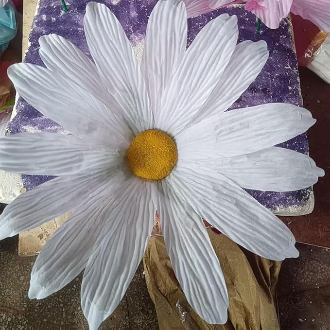 maytopia Giant Flowers for Decoration, Large Foam Flower Artificial Daisy Flowers for Birthday Party Bridal Shower Wedding Graduation Shop Window Backdrop Decor