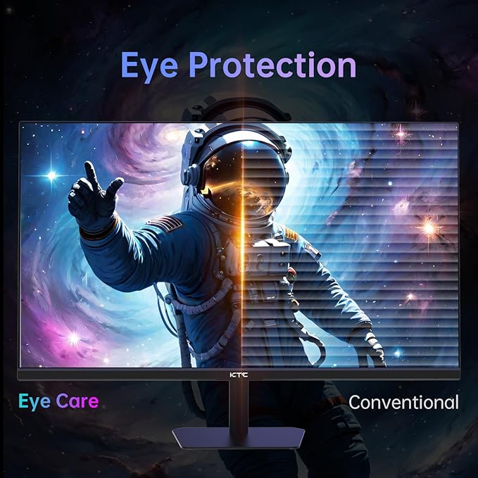 KTC 24.5'' Gaming Monitor 180Hz,Fast IPS 1080P 1 ms, 128% sRGB HDR10,Freesync,HDMI x 2 /DP x 1,VESA,Tilt Adjustable,Xbox PS5 Switch (HDMI Cable Included)