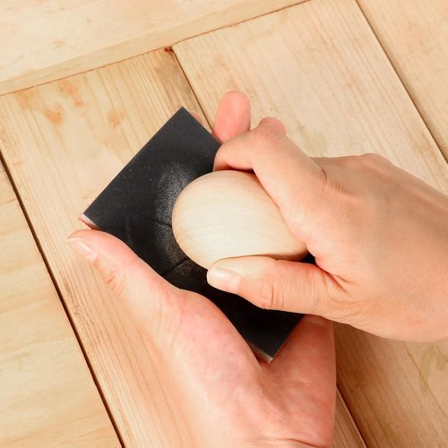 24 Pcs Sanding Sponge by [Brand Name] - 320 Grit Washable & Reusable Blocks for Smooth Finishing