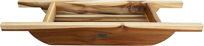 EcoDecors, 29 inch, Bath Tray for Tub, Bath Tub Tray Wood, Bathtub Table, Caddy for Bathtub in Natural Teak