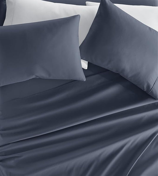 Linen Market Bed Sheets for King Size Bed (Stone) - Sleep Better Than Ever with These Soft and Cooling King Sheets - Deep Pocket Fits 16" Thick Beds - 4 Piece King Sheet Set