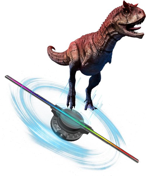 Skiennix 3D Hologram LED Fan Projector - 50CM WiFi & App-Controlled Holographic Display