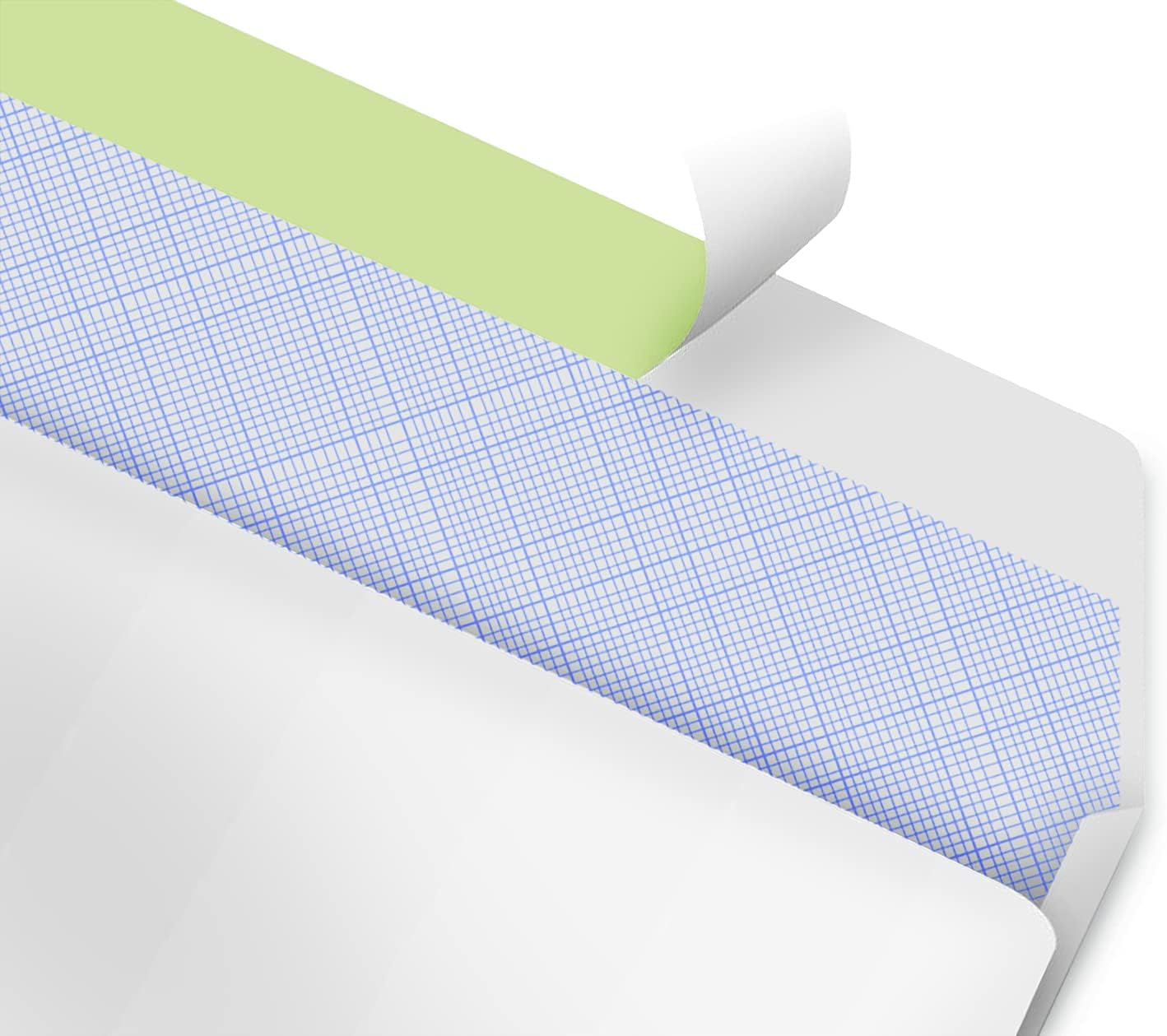 #10 Envelopes by [Brand Name] - Self-Seal Business Mailing Security | 100 Tinted White Windowless | 4-1/8 x 9-1/2 Inches