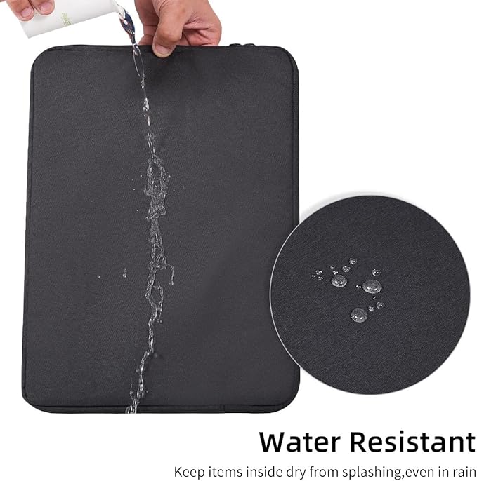 17 inch Laptop Sleeve Case for HP 17 inch Laptop/HP Envy 17 / Pavilion 17, Dell Inspiron 17, Lenovo Ideapad 3, Asus Vivobook 17, Acer Aspire 17.3 Laptops Water-Resistant Notebook Bag