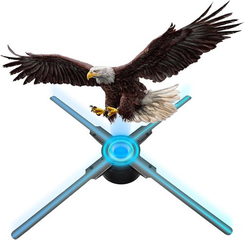 **3D Hologram Fan - 22 Inch Holographic Projector with WiFi & Bluetooth | 624 LEDs for Stunning Displays**
