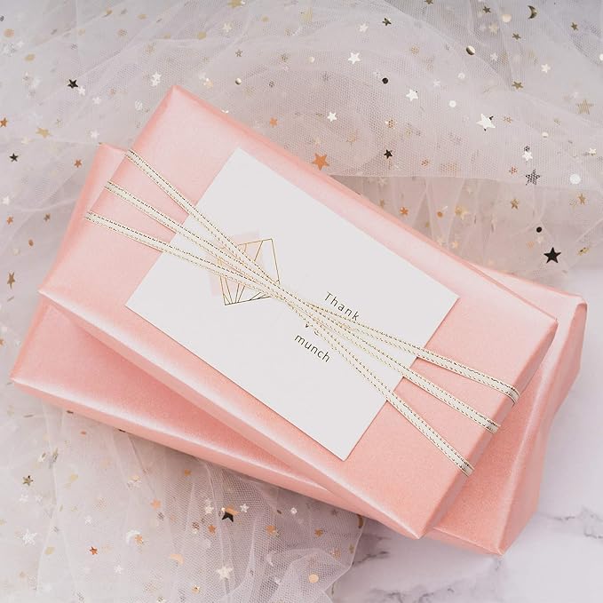RUSPEPA Pink Gift Wrapping Paper, Jumbo Roll, Pink Solid Color Pearly Shiny Silk Gift Paper for Valentine's Day, Wedding, Birthday, Christmas, Baby Shower Girls, Anniversary, 30 inches x 32.8 feet
