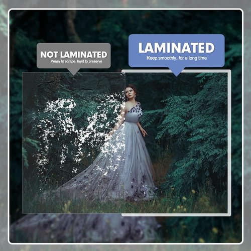 PANDRI Laminating Sheets - 300 Pack Thermal Pouches for 11 x 17 Inch Documents - 3 Mil Clear