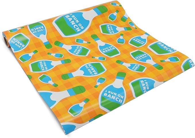 GOOFBALLS Hilarious Wrapping Paper Roll – Funny Gift Wrap for Birthdays, Holidays, White Elephant, Gag Gifts - Ranch Dressing