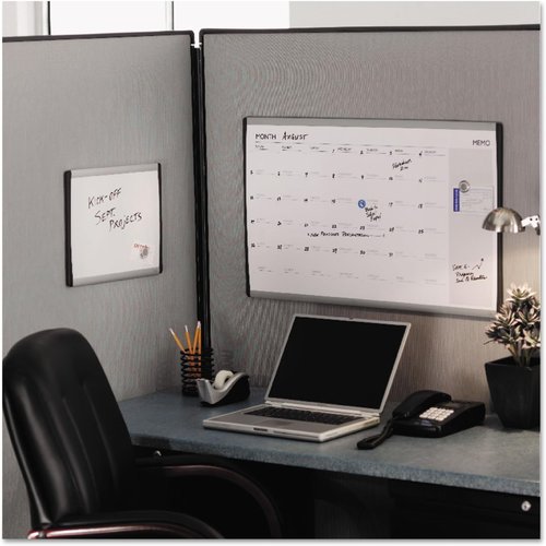Quartet Magnetic Dry Erase Board - 14" x 11" Whiteboard with Aluminum Frame for Cubicles