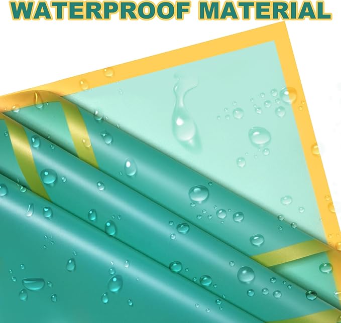 DEWJDFSC 20 Sheets Flower Wrapping Paper,Waterproof Floral Korean Bouquet Wrapping Paper, Florist Supplies, Suitable for Flowers Gift Packaging（Green-3）