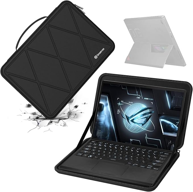 Smatree Hard EVA Protective Sleeve Case Compatible for 13.4 inch ASUS ROG Flow Z13 2025 GZ302/2023 GZ301/2022 Laptop, Anti-Shock and Waterproof Notebook Bag (X8023)