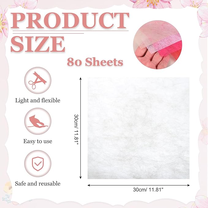 PATIKIL 11.8 inches Tissue Flower Wrapping Paper, 136 Sheets Waterproof Floral Bouquet Wraps Gift Packaging Tissue for Party Birthday Wedding Holiday Decorations Crafts, Fresh Beige