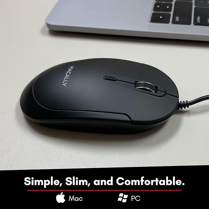 Macally Backlit Keyboard and Mouse Combo, Enhance Your Workflow
