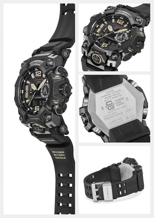 Casio G-Shock GWG-B1000-1AJF | Master of G Series Mudmaster - Flagship Triple Sensor Watch